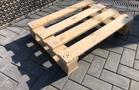 Einwegpaletten, gebraucht, 4 Deckbretter