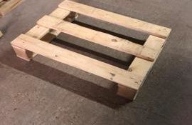 Einwegpaletten, gebraucht, 3 Deckbretter1. Wahl 600 x 800 mm, Tragfähigkeit 300kg